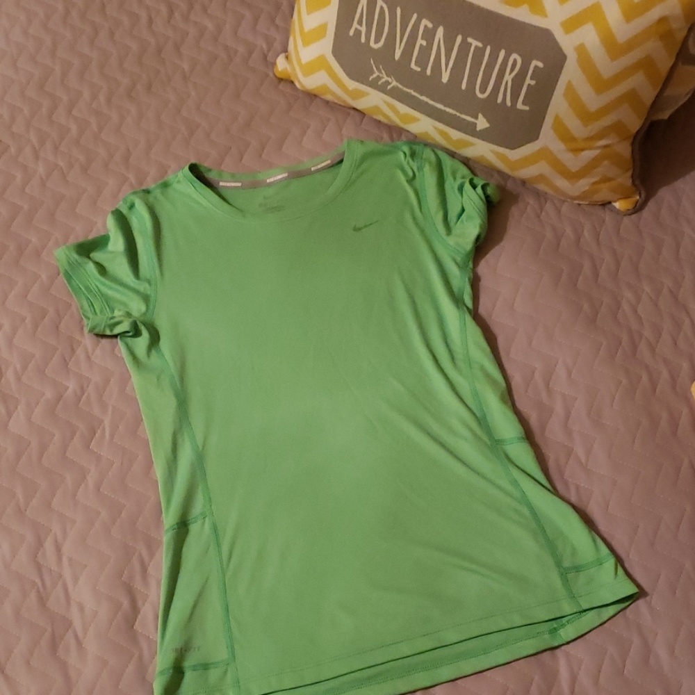 Nike Dri Fit Shirt Seafoam Green Size Small
